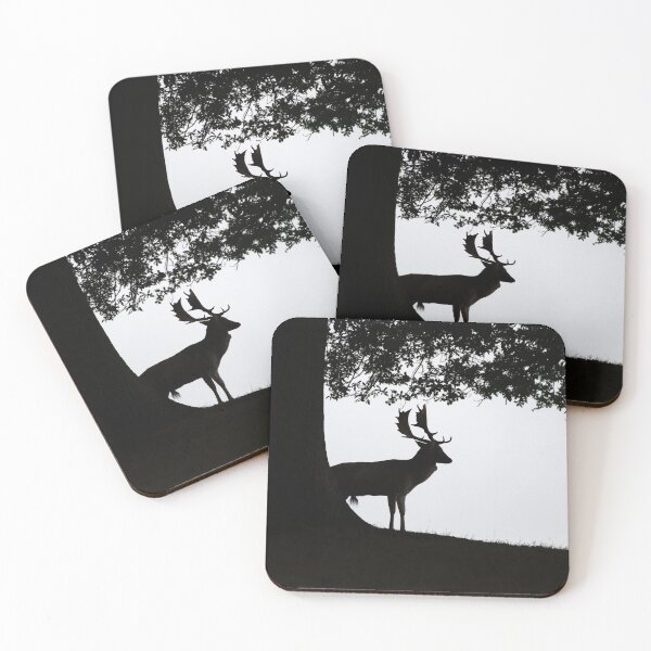 Item preview, Fallow Deer Silhouette designed and sold by Chris Monks.