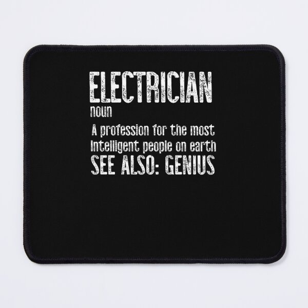 Item preview, Electrician Definition Genius designed and sold by TeesYouWant.