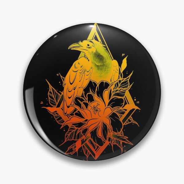 Artikelvorschau, Quoth the Raven (Gelb-Orange) entworfen und verkauft von SoulArtLove.