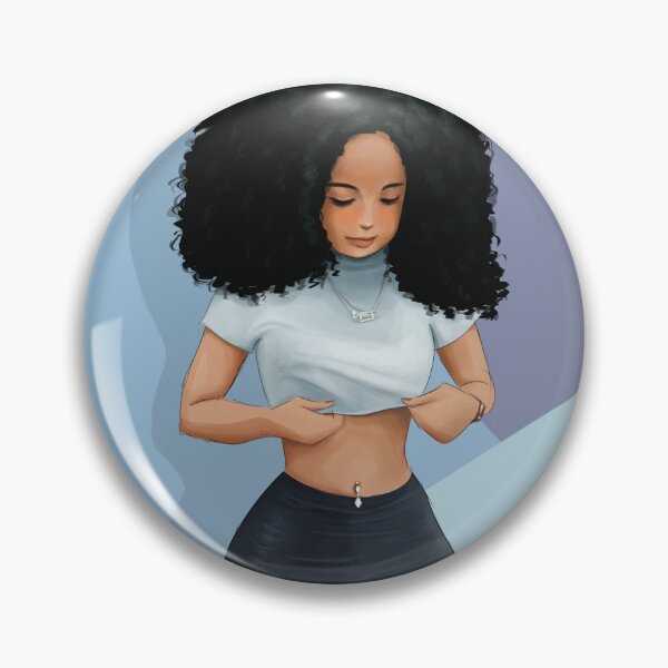 Item preview, Afro Hair Girl getting ready designed and sold by Hartsygarden.