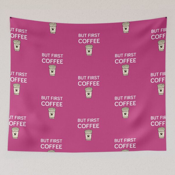 Item preview, But First Coffee Funny Coffee Birthday Gifts Ideas For Coffeine Lovers designed and sold by Aleekr1.