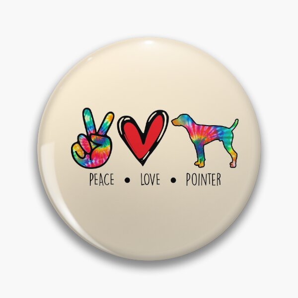Item preview, Pointer Dog Tie  Dye Peace Love Dog Mom  designed and sold by rafaeltto.