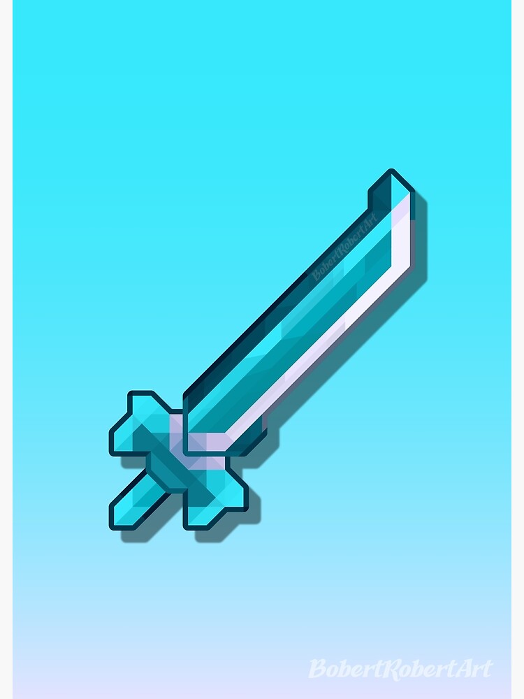 "Terraria Ice Blade" Poster for Sale by BobertRobertArt Redbubble