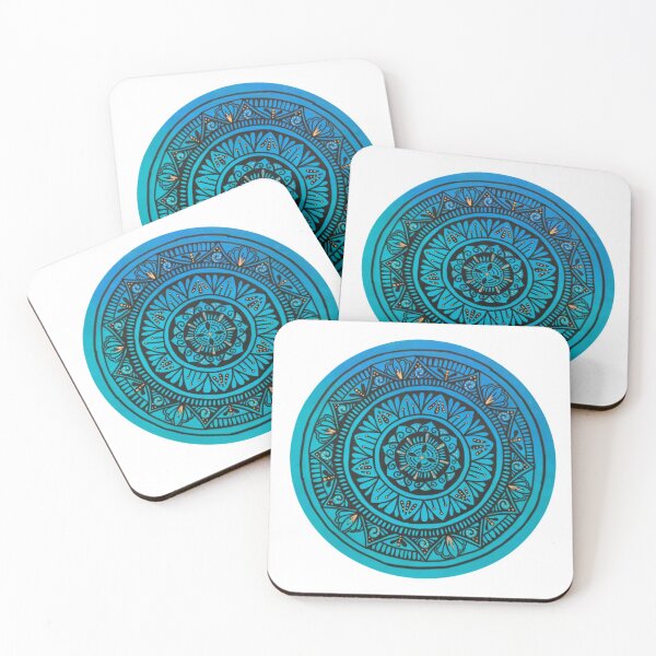 Item preview, Blue Mandala Pattern designed and sold by Fern and Quill.