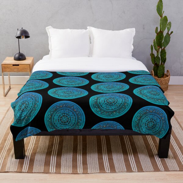 Item preview, Blue Mandala Pattern designed and sold by Fern and Quill.