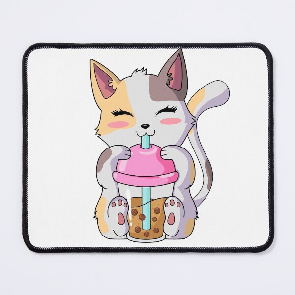 Item preview, Cat Boba Tea Anime Kawaii Neko Bubble Tea designed and sold by Doa-ibu.
