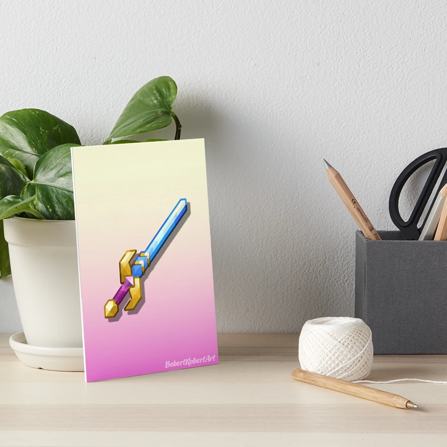 Terraria Muramasa Sword Design Art Board Print for Sale by BobertRobertArt