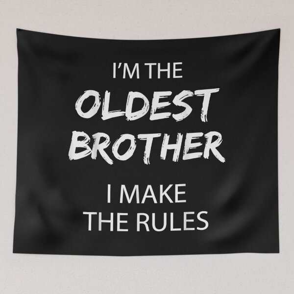 Item preview, Oldest Brother I Make the Rules Matching Funny Sibling designed and sold by Joni23414.