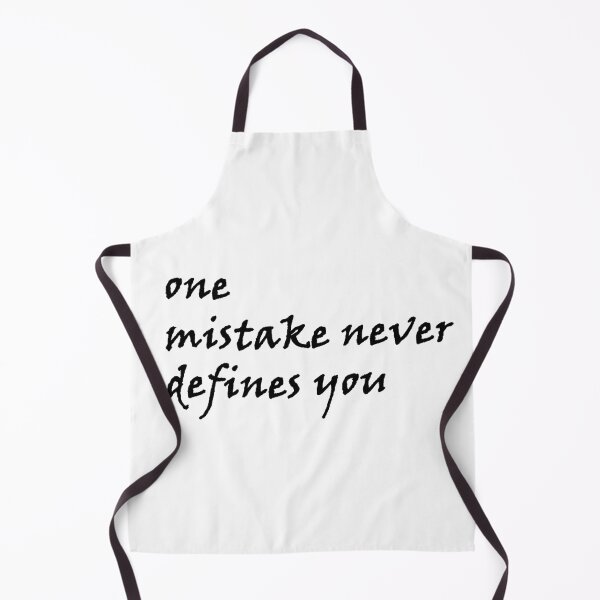 Item preview, one mistake never defines you designed and sold by Anoirshop ⭐⭐⭐⭐⭐.
