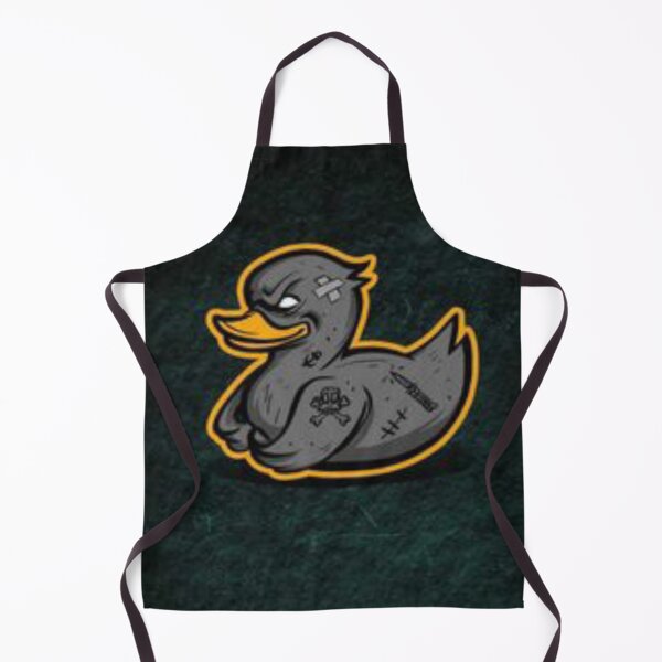 Item preview, Not Friendly Dont Touch,ducks,Birds Are Not Real.Duck With Knife Plush designed and sold by Joseph Mizovic.