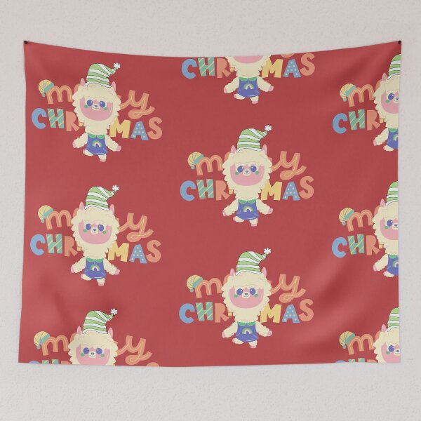 Item preview, Fa la la la Llama Christmas Lights Snowflakes | Christmas Llama designed and sold by nestoras28.