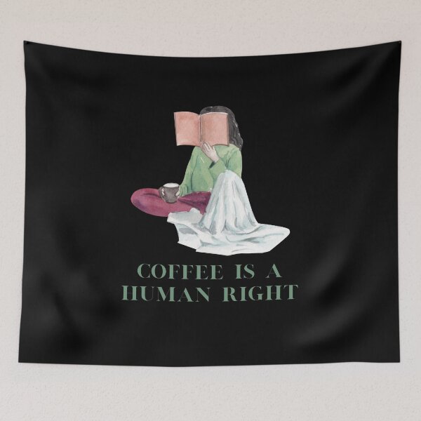 Item preview, Coffee Is A Human Right designed and sold by laamriya974.