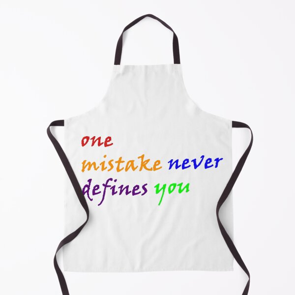Item preview, one mistake never defines you designed and sold by Anoirshop ⭐⭐⭐⭐⭐.