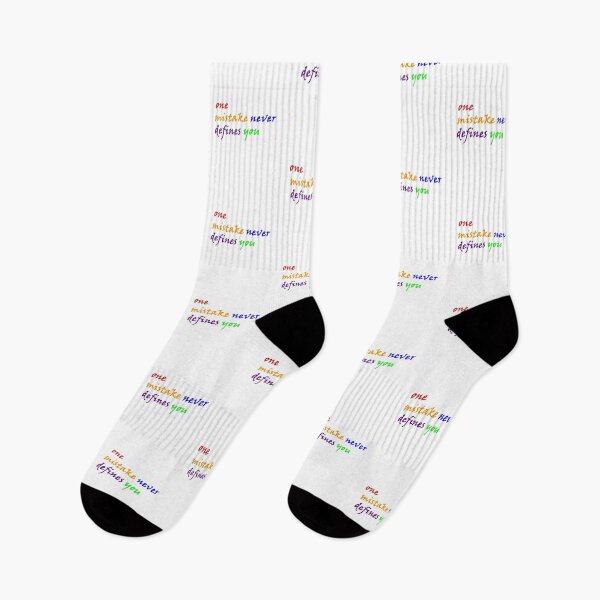 Item preview, one mistake never defines you designed and sold by Anoirshop ⭐⭐⭐⭐⭐.
