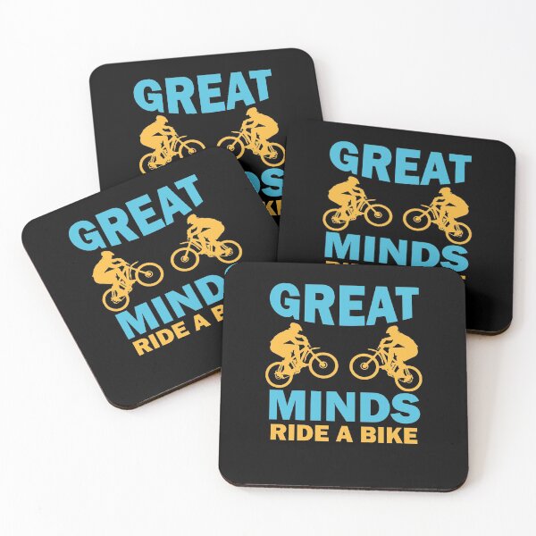 Item preview, Great Minds Ride A Bike Funny Gift designed and sold by Mouadox ★★★★★.
