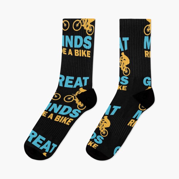 Item preview, Great Minds Ride A Bike Funny Gift designed and sold by Mouadox ★★★★★.