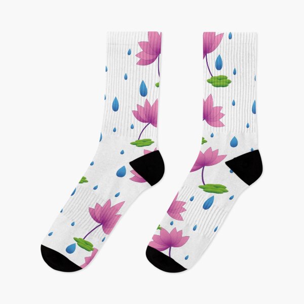 Aperçu de l'œuvre Nénuphars de fond avec des gouttes d'eau créée et vendue par Dorvidesign Shop.