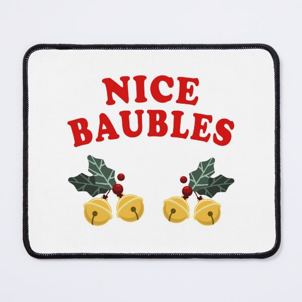 Item preview, Rude Funny Christmas , Nice Baubles snowflake, tits the season, Naughty Nice Nobhead , Check List , Christmas Party, Karma, designed and sold by joygift369.