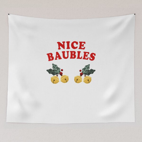 Item preview, Rude Funny Christmas , Nice Baubles snowflake, tits the season, Naughty Nice Nobhead ,  Check List , Christmas Party,  Karma, designed and sold by joygift369.