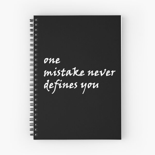 Item preview,  one mistake never defines you designed and sold by Anoirshop ⭐⭐⭐⭐⭐.