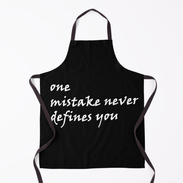 Item preview, one mistake never defines you designed and sold by Anoirshop ⭐⭐⭐⭐⭐.