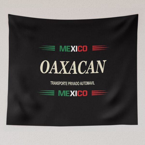 Aperçu de l'œuvre T-shirt de plaque d'immatriculation d'Oaxaca créée et vendue par َART LOVERS ★★★★★.
