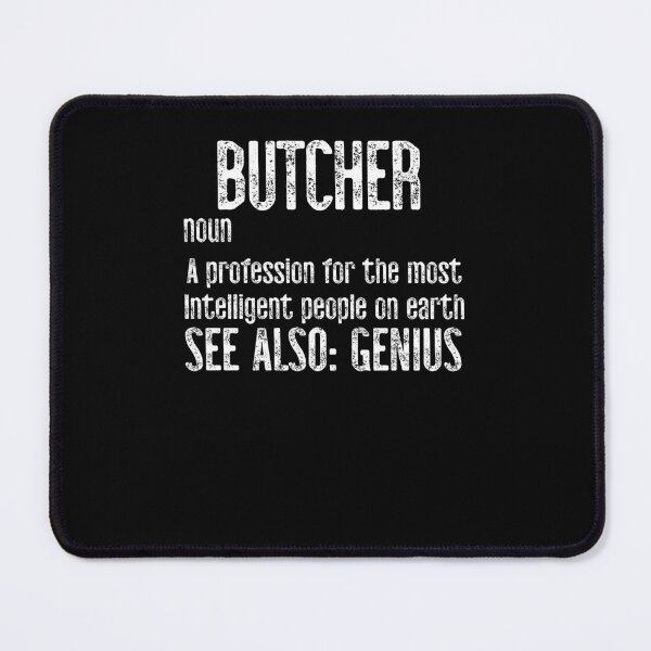 Item preview, Butcher Definition Genius designed and sold by TeesYouWant.