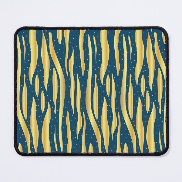 Item preview, Gold flames with dark blue background. Abstract design designed and sold by Dorvidesign Shop.