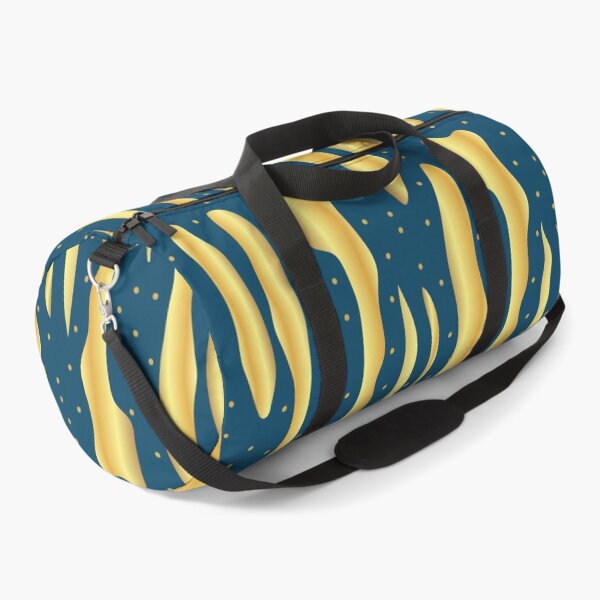 Item preview, Gold flames with dark blue background. Abstract design designed and sold by Dorvidesign Shop.