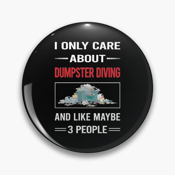 Item preview, Funny 3 People Dumpster Diving designed and sold by FifineCroteau.