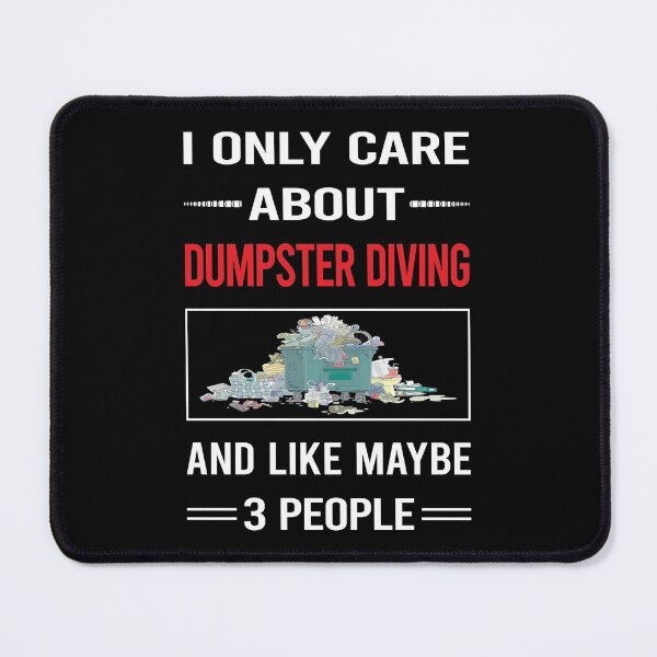 Item preview, Funny 3 People Dumpster Diving designed and sold by FifineCroteau.