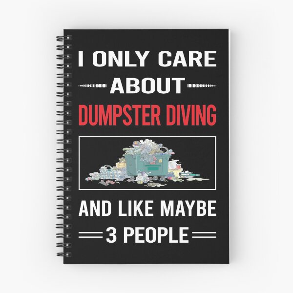 Item preview, Funny 3 People Dumpster Diving designed and sold by FifineCroteau.