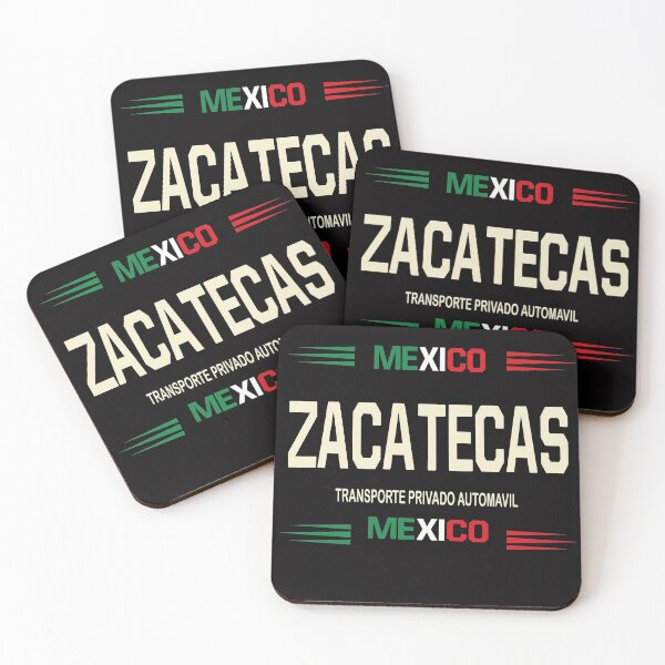 Aperçu de l'œuvre T-shirt Zacatecas Plaque d'immatriculation Mexique créée et vendue par َART LOVERS ★★★★★.