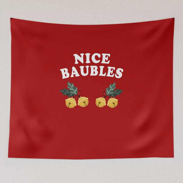 Item preview, Christmas Rude Funny  , Nice Baubles snowflake, tits the season, Naughty Nice Nobhead ,  Check List , Christmas Party,  Karma, designed and sold by joygift369.