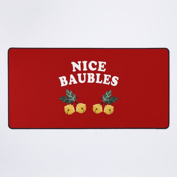 Item preview, Christmas Rude Funny , Nice Baubles snowflake, tits the season, Naughty Nice Nobhead , Check List , Christmas Party, Karma, designed and sold by joygift369.