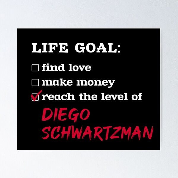 Item preview, Life Goal - Diego Schwartzman designed and sold by 2Girls1Shirt.