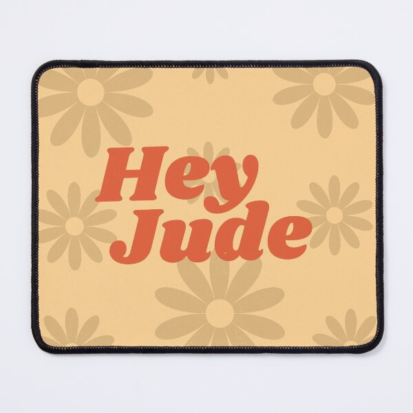 Item preview, Hey Jude - Brown and Red - Sixties Vibe designed and sold by WildBerryArt.