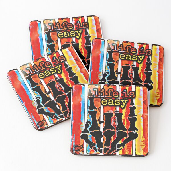 Item preview, Life is easy  designed and sold by Store-smitch.