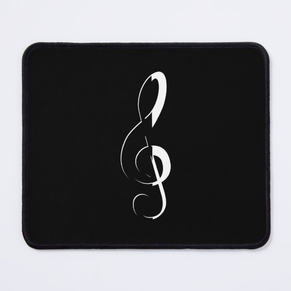 Item preview, Black and white Treble clef designed and sold by Moonlight-Art-.