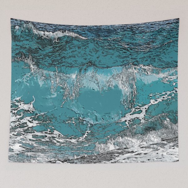 Item preview, Sea waves color art  designed and sold by artdragongift 15.