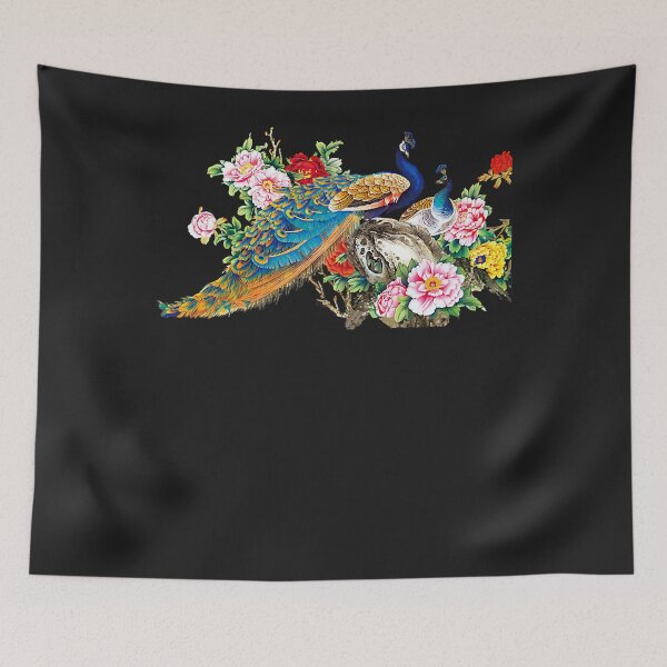 Item preview, Peacocks and Floral Arrangements Premium T-Shirt designed and sold by EricHenry12.