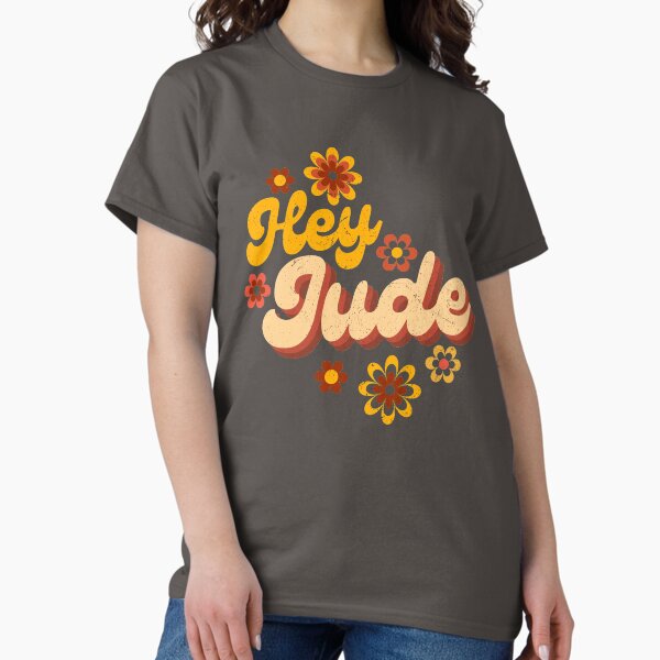 Item preview, Hey Jude - brown 60's 70's Pattern - Leather Brown Retro designed and sold by WildBerryArt.