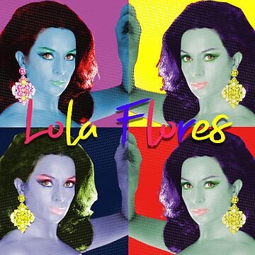 Imagen de la obra Lola Flores Pop Art de JmB Folkloricas