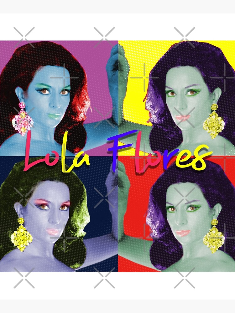 Imagen 6 de 6, Delantal con la obra Lola Flores Pop Art , diseñada y vendida por danimota.