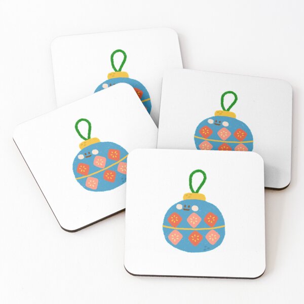 Item preview, Blue Bauble Christmas Tree designed and sold by mimimiao.