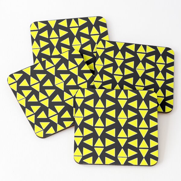 Item preview, Yellow Triangles Pattern designed and sold by RioCariocaClub.