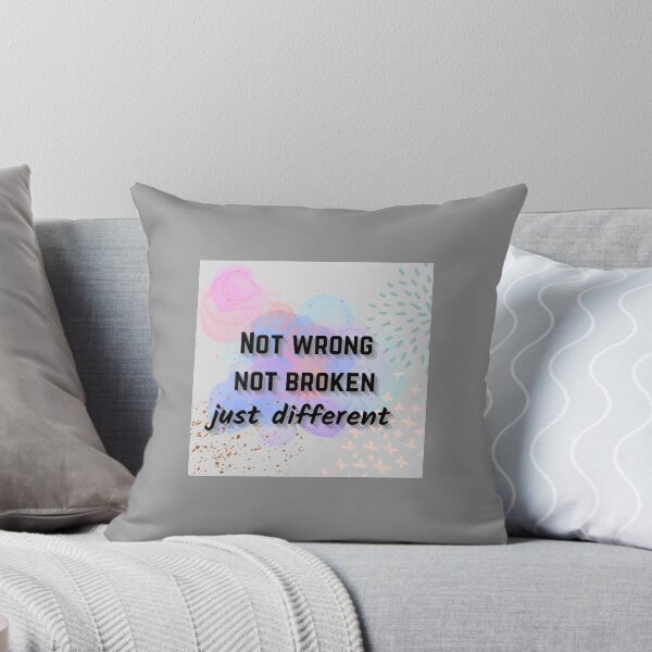 Item preview, Not wrong not broken just different mental health awareness  designed and sold by system51.