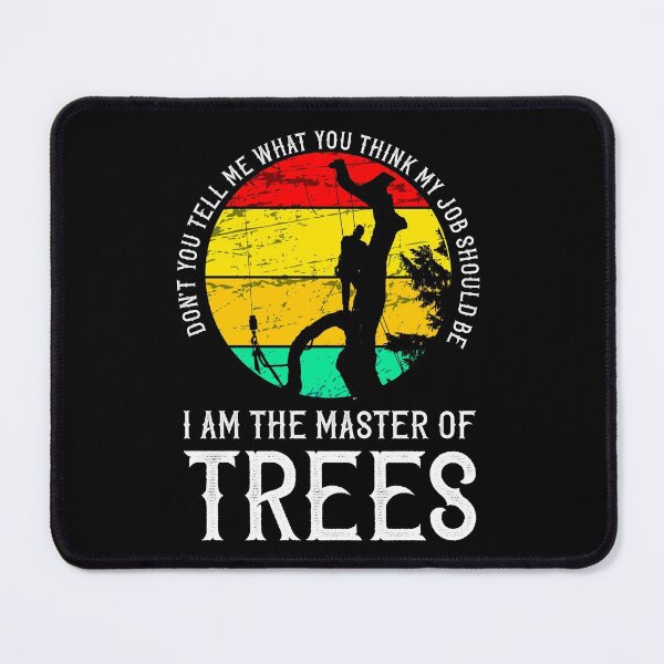 Item preview, Master of Trees - Retro Funny Logger Gift Vintage Arborist Gifts designed and sold by TeesYouWant.