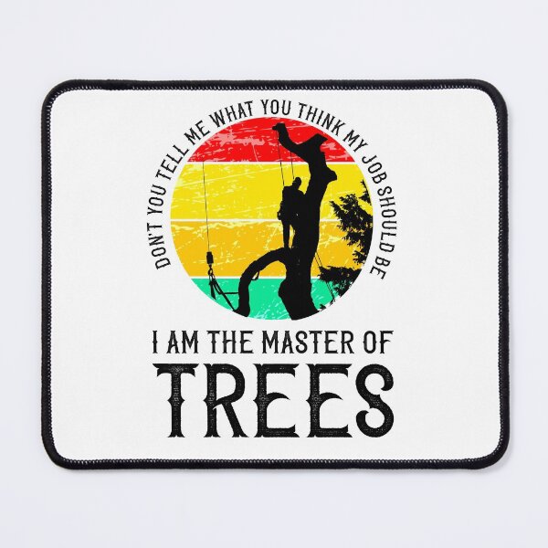 Item preview, Master of Trees - Retro Funny Logger Gift Vintage Arborist Gifts designed and sold by TeesYouWant.