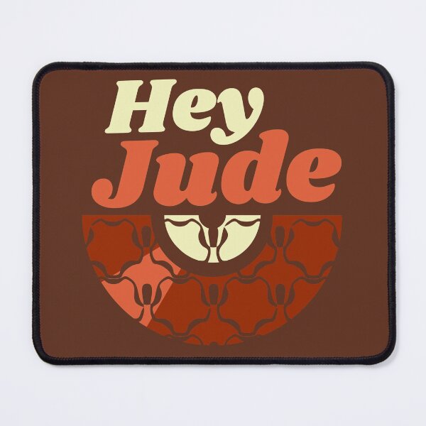 Item preview, Hey Jude - Vinyl Brown 60's 70's designed and sold by WildBerryArt.